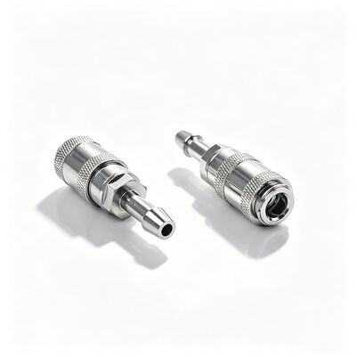 Copper Non Invasive Blood Pressure Hose Connectors Long Lifecycle Push Pull Quick