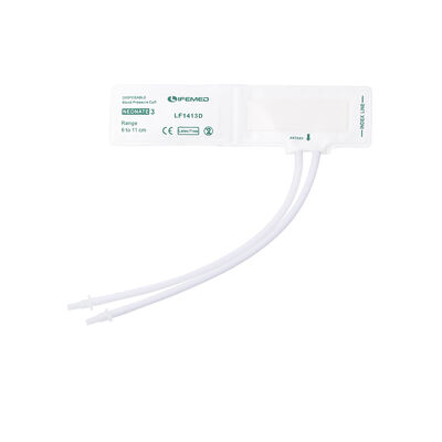 satın al Çift hortumlu yenidoğan NIBP Manşet Tek kullanımlık 3 boyutlu BP monitörü uyumlu 6-11cm aralığı online manufacture