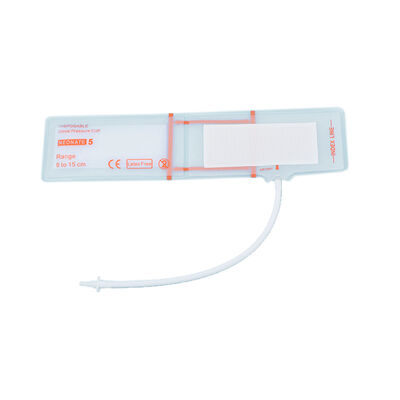 Buy Color Coded Disposable Neonatal BP Cuff 8-15CM Size 5 Single Tube Artery Marked online manufacture