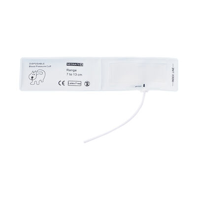 खरीदें 7 सेमी डिस्पोजेबल पशु चिकित्सा बीपी कफ पशु रोगी 7-13 सेमी आकार 4 एकल नली online manufacture