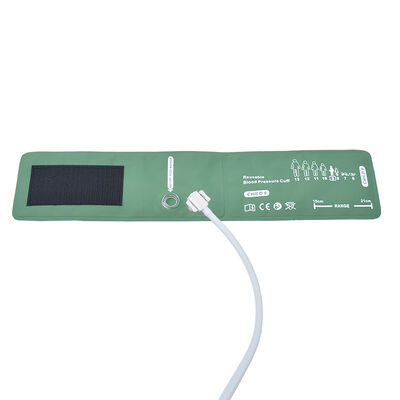 comprar Tamanho verde 9 Bladderless BP punho punho pediatra da pressão sanguínea de 15 - de 21cm online manufacture