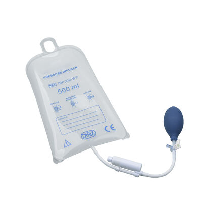 Buy CE certified Infusion Pressure Bag 500ml 3 Way Stopcock TPU Material online manufacture